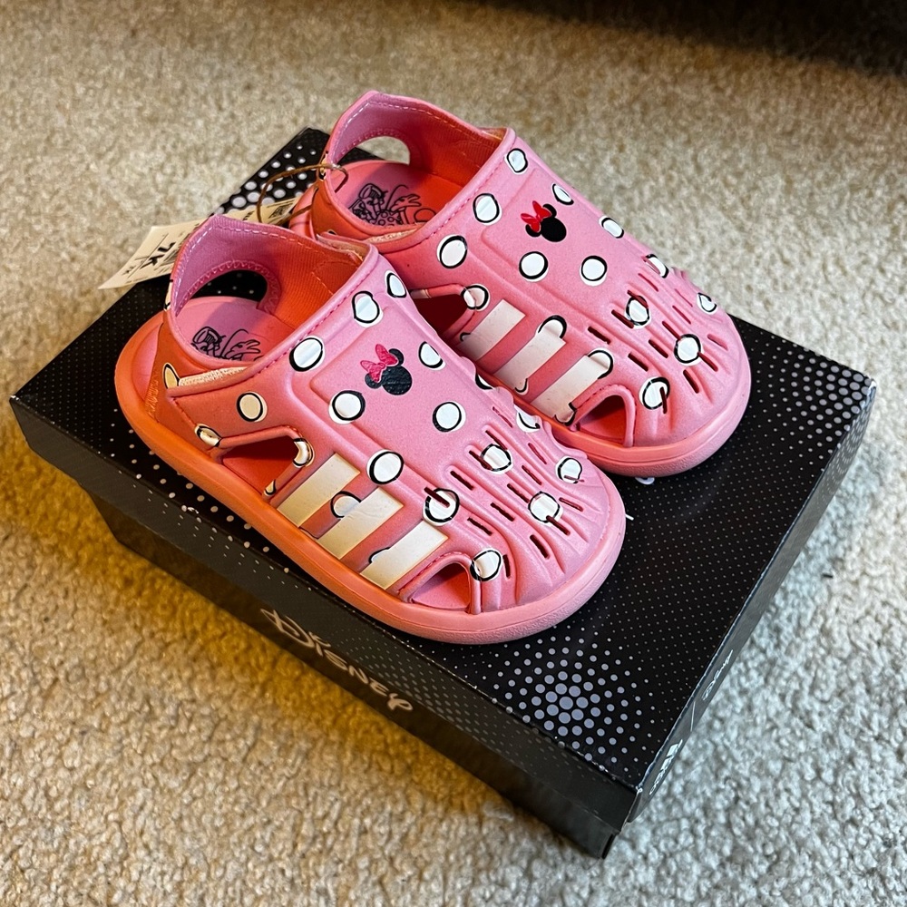 Minnie Mouse Adidas Sandals NIB